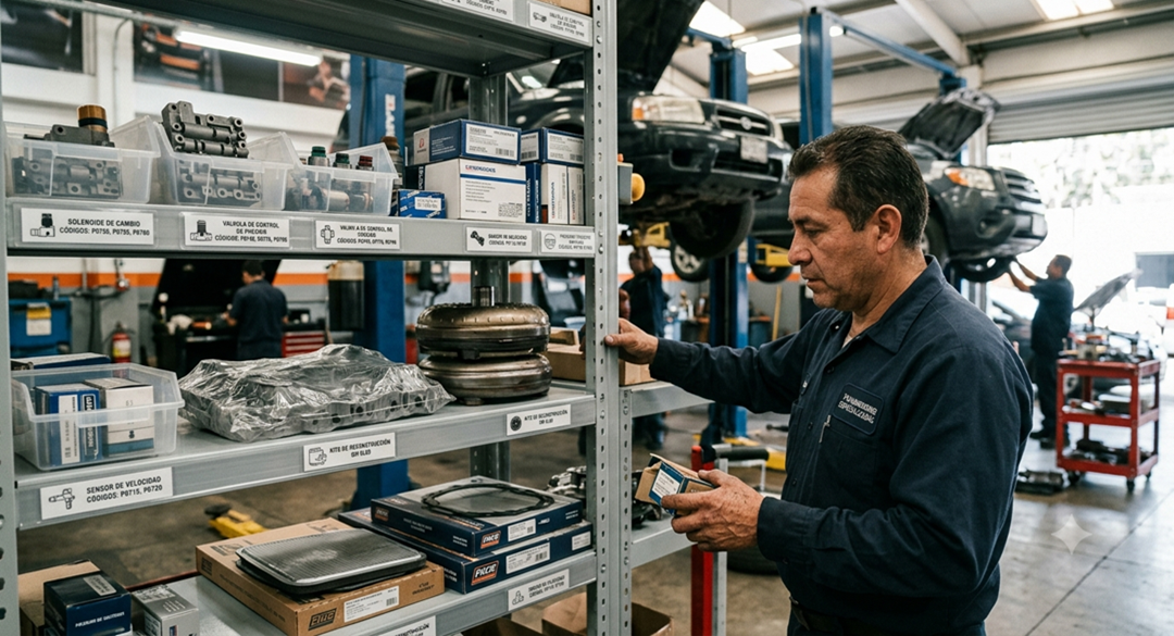 Must-have transmission parts in shop