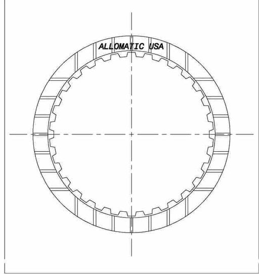 Friction Plate Allomatic Reverse Clutch (B3) [3-5] 722.4 W4A020