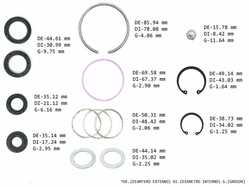 Power Steering Gear Seal Kit 