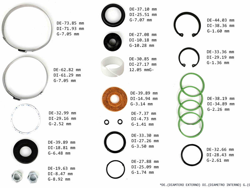 Power Steering Rack and Pinion Kit Chevrolet Cavalier Pontiac Lemans
