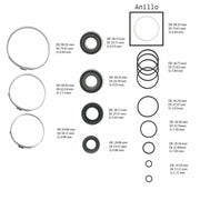 Power Steering Rack and Pinion Kit Honda Civic 2001/05