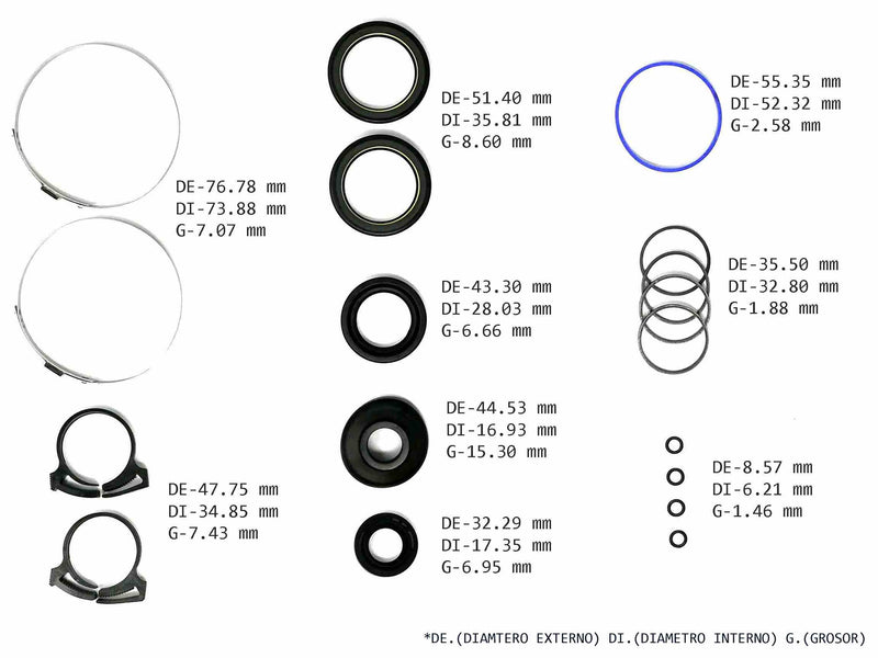 Power Steering Rack and Pinion Kit Transtec Tundra 07/12 Sequoia 08/12