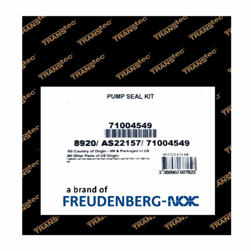 Power Steering Pump Seal Kit Transtec Honda Accord 2008/18 Crosstour 2010 Pilot 2009/11
