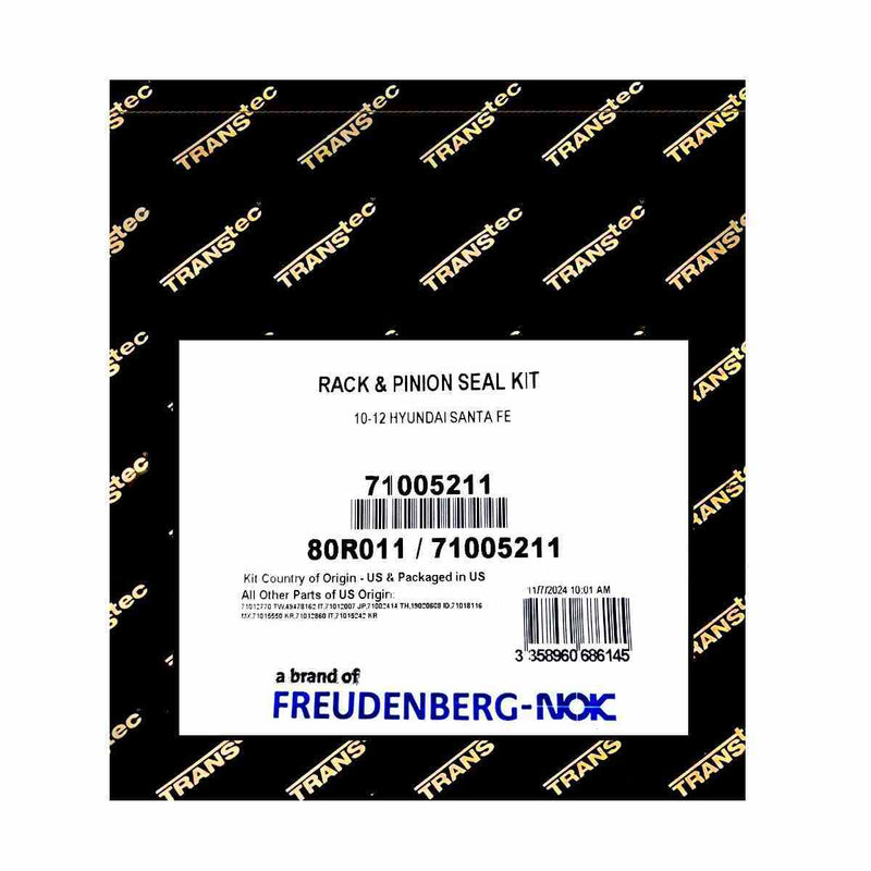 Power Steering Rack And Pinion Kit Hyundai Santa Fe 2010/12 Kia Sorento 2011/13