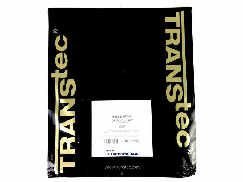 Overhaul Kit Transtec without Pistons and Duraprene Pan Gasket GM TF80-SC AW6A-EL MXE AM6 AF40