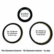 Bonded Piston Kit Transtec Mercedes 2005/UP 722.9