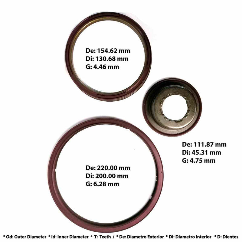 Piston Kit (3) 8F35