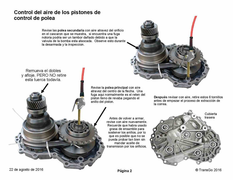 Transgo Pulley Tool Kit Fits JF011E JF015E 2007/UP