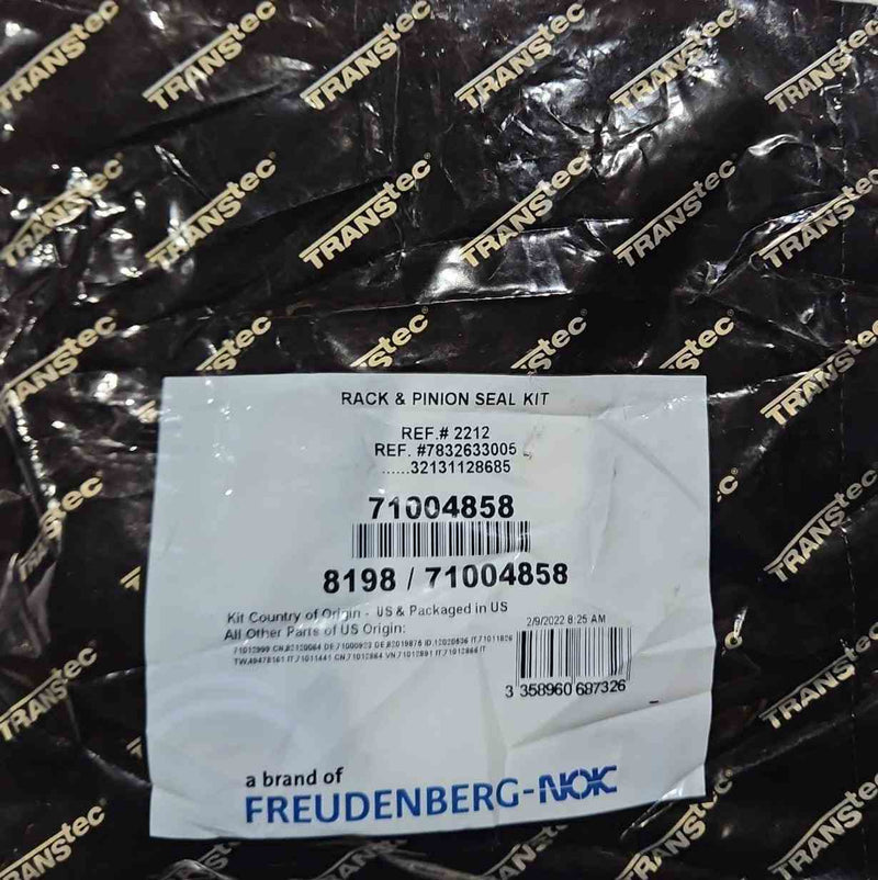 Power Steering Rack and Pinion Kit Transtec BMW 318 1983/85