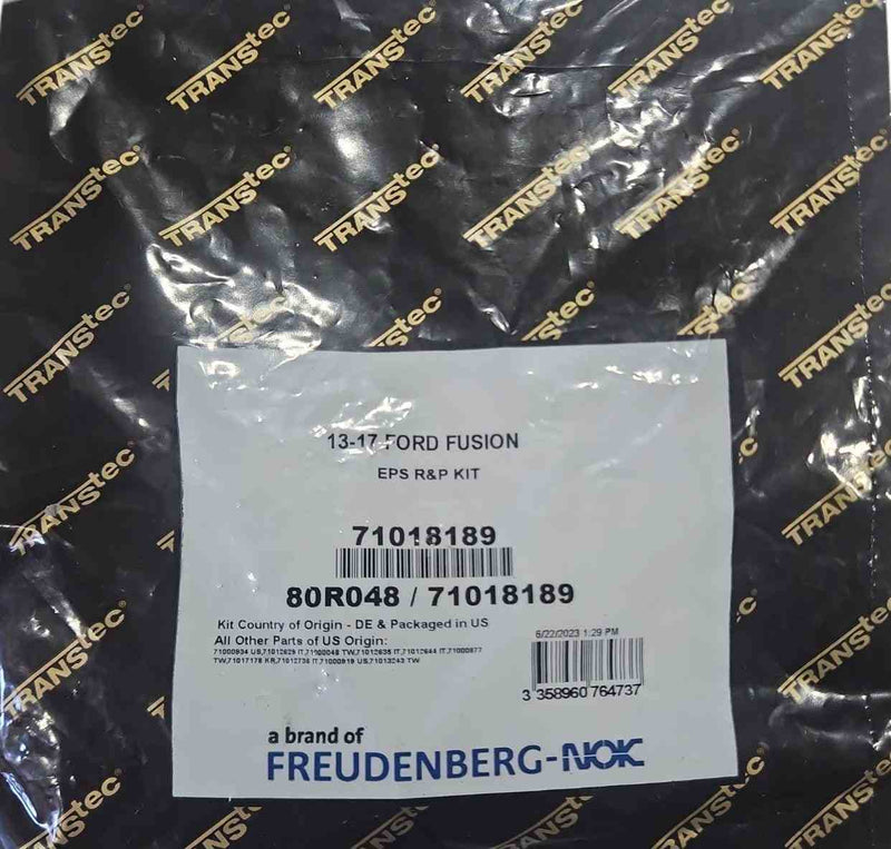 Power Steering Rack and Pinion Kit Transtec Ford Fusion 2012/17