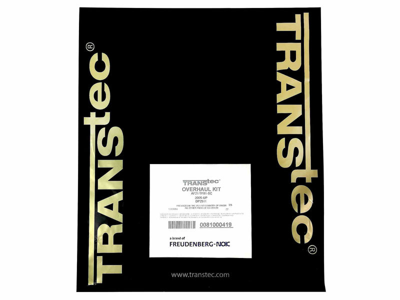 Overhaul Kit Transtec without Pistons and with Duraprene Pan Gasket TF-81SC AF21 AW6AX-EL AF21B 