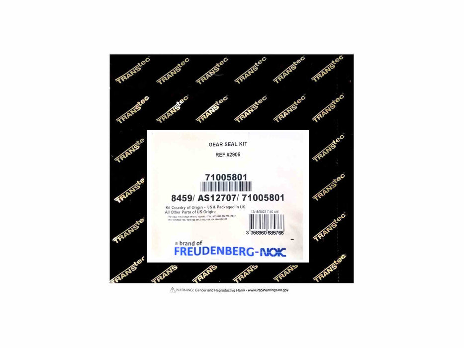 Power Steering Gear Box Complete Seal Kit G421 For Ford, Lincoln, Mercury Vehicles