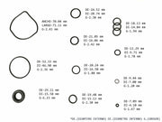 Power Steering Pump Seal Kit Mazda 6 Protege Mitsubishi Lancer Mirage Montero Suzuki Esteem