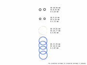 Power Steering Rack and Pinion Kit Chevrolet Tornado Saturn