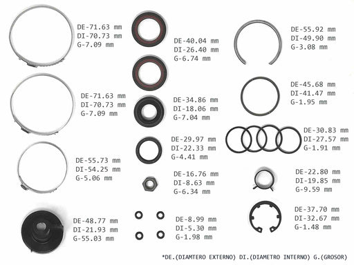 Power Steering Rack and Pinion Kit For BMW 323 325 328 330