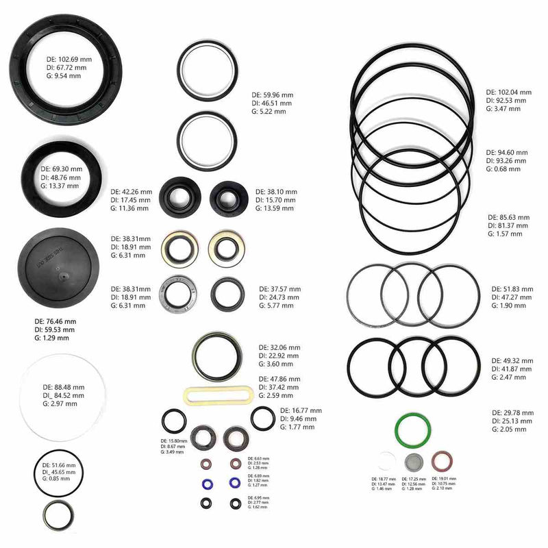 Complete Gear Seal Kit Transtec RH SHEPPARD M90