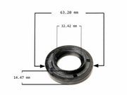 Metal Clad Seal Axle Left Large 2.492" A240E A242L A244E A245E U440E U441E AW81-40LE AW80-40LE