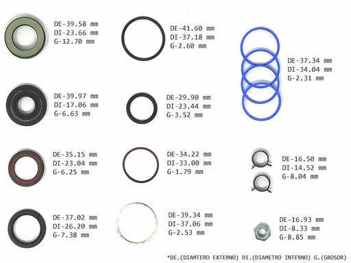 Power Steering Rack and Pinion Kit Chevrolet Tornado 