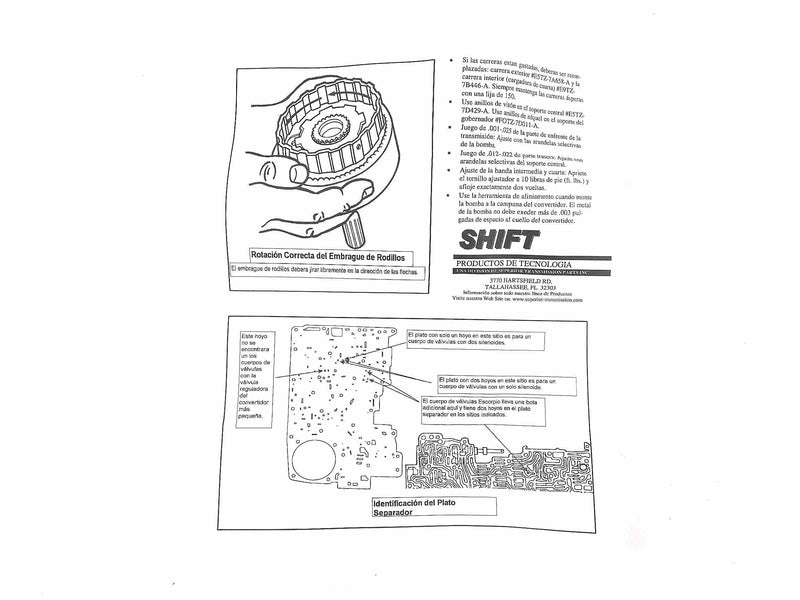 Shift Kit Superior Correction A4LD