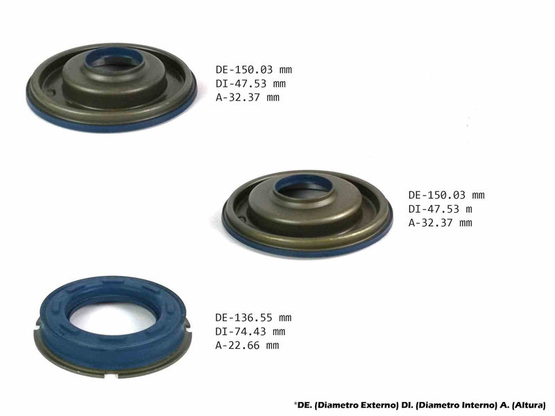 Piston Kit (3) 4L80E 4L85E MT1 MN8
