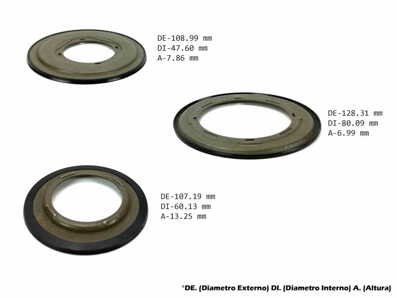 Piston Kit (3) RE5R05A A5SR1 JR507E A5SR2