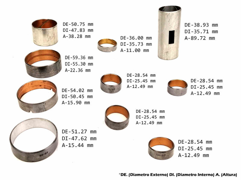 Bushing Kit TH400 M40 3L80