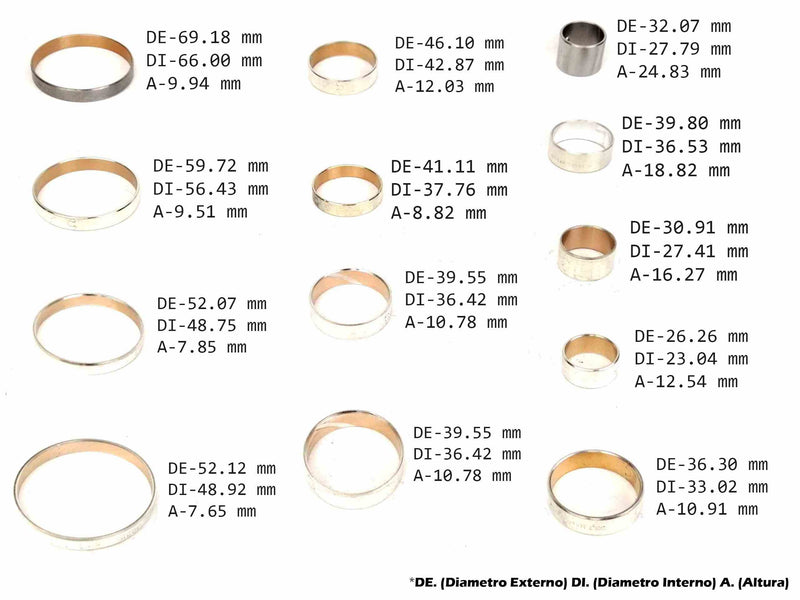 Bushing Kit TH125 3T40 TH125C M34 MD9   