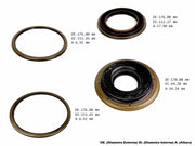 Piston Kit 2WD 4L40E 5L40E 5L50E MX5 M82 MV3 M22