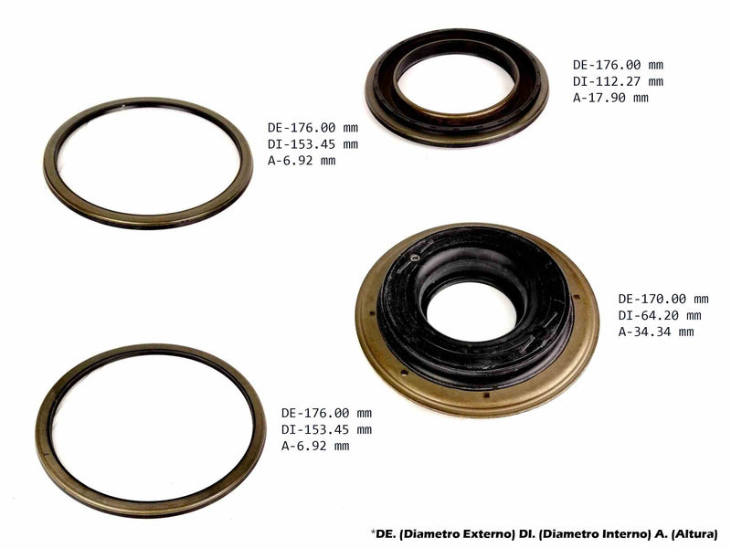 Piston Kit 2WD 4L40E 5L40E 5L50E MX5 M82 MV3 M22