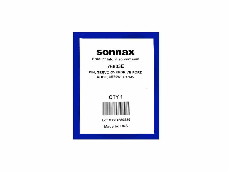 Overdrive Servo Pin Kit Sonnax 4R70E 4R70W 4R75E 4R75W AODE
