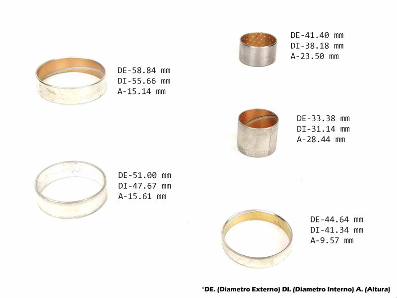 Bushing Kit TH180 MD3 MD2 3L30 TH180C 