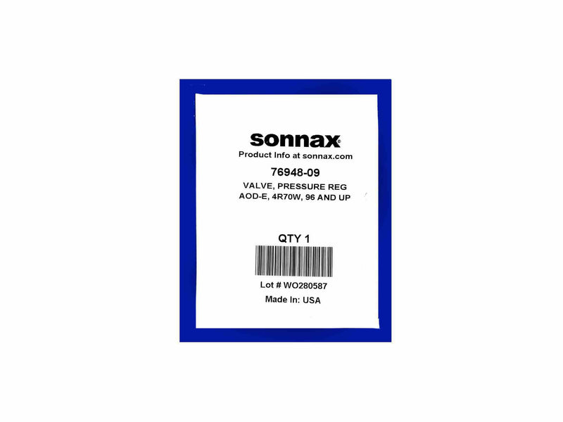 Main Pressure Regulator Valve Sonnax 4R70E 4R70W 4R75W 4R75E AODE 